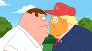 Peter Griffin (l.); Eric Trump (r.)