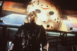 M&ouml;rder Jason Voorhees (Kane Hodder) allein in New York: Um seine Einsamkeit zu beenden liefert er sich einen kaltbl&uuml;tigen Kampf mit einer Gruppe von Jugendlichen.