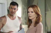Keith Watson (Brian Austin Green, l.); Bree Van De Kamp (Marcia Cross, r.)