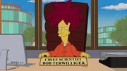 Ein Schock f&uuml;r die Simpsons: Tingeltangel-Bob ist Chef des Forschungszentrums der Lebensmittelfirma Monsamo ...