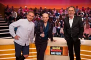 Hugo Egon Balder (r.), Hella von Sinnen (M.), Wigald Boning (L.) und zahlreiche Gaststars l&ouml;sen von Montag bis Freitag skurrile, bunte oder wissenswerte Fragen der Zuschauer - heiter, ausgelassen und kreativ.