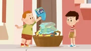 Otto und Nick haben eine eigenwillige Art, W&auml;sche zu waschen.