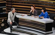 (v.l.n.r.) J&ouml;rg Pilawa; Enie van de Meiklokjes; Marlene Lufen