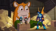 v.li.: Nugget, Chinzilla, Minitaur, Stinkfly v.li.: Nugget, Chinzilla, Minitaur, Stinkfly