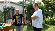 Bestens gelaunt sind dagegen die Neuen in der Anlage. Steffen und Ronny lieben nicht nur die Gartenarbeit mit ihrem Hund Ary, sondern auch kleine Neckereien. Bestens gelaunt sind dagegen die Neuen in der Anlage. Steffen und Ronny lieben nicht nur die Gartenarbeit mit ihrem Hund Ary, sondern auch kleine Neckereien.