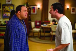 (L-R) Larry Valentine (Kevin James), Chuck Levine (Adam Sandler)