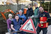 V.l.: Mama Veronika, Henrik, Papa Harald, Tochter Eva, Ralf und Claus.