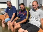 V.l.: Viktor, Claus und Andi