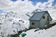Weisshornhütte vor dem Umbau Weisshornhütte vor dem Umbau