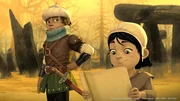 Ausgerechnet Jehanne, die kleine Tochter des Kochs, wird ausgew&auml;hlt, um f&uuml;r K&ouml;nig Uther ein Drachenei zum Fr&uuml;hst&uuml;ck zu besorgen. Doch sie macht sich gut!