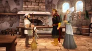 K&ouml;nig Uther bittet Jehanne, die Tochter seines Kochs, ihm ein Drachenei zu besorgen.