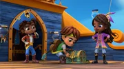 L-R: Santiago Montes, Kiko (oben), Tom&aacute;s Montes, Lorelai
