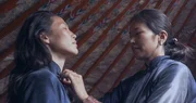 Uisenma Borchu und die Schauspielerin Gunsmaa Tsogzol in der Mongolei.