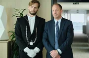 Günter (Ulrich Brandhoff) und Martin Kraft (Johann von Bülow, r) Günter (Ulrich Brandhoff) und Martin Kraft (Johann von Bülow, r)