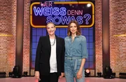 Treten bei "Wer weiß denn sowas?" als Kandidatinnen an: Das Model Tatjana Patitz (u.) und das Model Eva Padberg (r.). Treten bei "Wer weiß denn sowas?" als Kandidatinnen an: Das Model Tatjana Patitz (u.) und das Model Eva Padberg (r.).