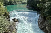 Wilder Fluss: der Lechfall bei Füssen Wilder Fluss: der Lechfall bei Füssen