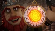Horsas geheimnisvolles Medaillon hat die Macht, alle mit Hypnose höflich zu machen. Horsas geheimnisvolles Medaillon hat die Macht, alle mit Hypnose höflich zu machen.