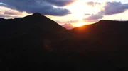 Sonnenuntergang im Großarltal. Sonnenuntergang im Großarltal.