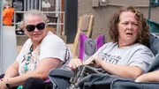 Misty Wentworth, Amanda Halterman, and Chris Combs at corn festival.
