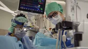 Wegen eines akuten Leberversagens ben&ouml;tigt die 30j&auml;hrige Patientin Nicole dringend ein Spenderorgan. W&auml;hrend Intensivmediziner alles versuchen, um die junge Frau am Leben zu halten, verschlechtert sich ihr Zustand dramatisch. Als das Angebot f&uuml;r ein Organ kommt, m&uuml;ssen die Chirurgen beurteilen, ob Nicole die Operation &uuml;berleben kann. - Ein Spenderherz wird im Deutschen Herzzentrum der Charit&eacute; transplantiert.