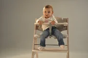 Baby Franzi beim Fotoshooting.
