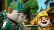 v.li.: Grandpa Gravel, Rubble