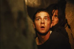 L-R: Kale (Shia LaBeouf), Julie (Carrie-Anne Moss)