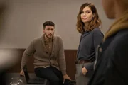 Daniele Vianello (Alessandro Roja, l.); Elena Zonin (Vittoria Puccini, r.)