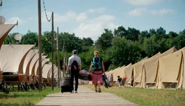 Anreise im Deluxe Camp beim Parookaville.