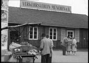 Baracke am Hauptbahnhof. Baracke am Hauptbahnhof.