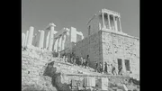 Die Akropolis, damals noch begehbar.