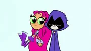 v.li.: Starfire, Raven