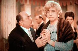 v.li.: Mr. Donald Piper (Oskar Sima), Graf Bobby von Pinelski (Peter Alexander)