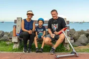 Der Auswanderer Georg Friedrichs lebt mit seiner Frau Lus und dem gemeinsamen Sohn Andre in Panama-Stadt.