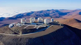 Das Paranal-Observatorium der Europ&auml;ischen S&uuml;dsternwarte ESO in der Atacama-W&uuml;ste im Norden Chiles.