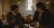 Reenactment &ndash; Amerikanische Patrioten treffen sich in einer Taverne, um Pl&auml;ne zu schmieden.