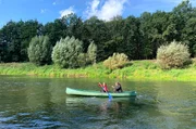 Lingen, Kanufahrt auf der Ems Lingen, Kanufahrt auf der Ems