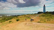 Hiddensee: Leuchtturm auf dem Dornbusch.