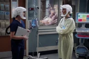 Dr. Amelia Shepherd und Dr. Teddy Altman. Dr. Amelia Shepherd und Dr. Teddy Altman.