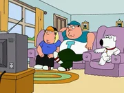 (v.l.n.r.) Chris Griffin; Peter Griffin; Brian Griffin