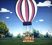 Eigentlich wollte der edle Ritter Fernando seinen ersten Flug mit dem Hei&szlig;luft-Ballon allein antreten, doch die Wunderlandbewohner sind wild entschlossen ihn zu begleiten.