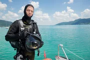 Der geb&uuml;rtige Norddeutsche Henrik Pohl, Unterwasserarch&auml;ologe und Attersee-Liebhaber. Wahrscheinlich war es der Nordwind, der den Unterwasserarch&auml;ologen Henrik Pohl von der Hansestadt