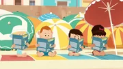 Arbeitshefte in den Ferien sind der große Schrecken von Nick und seinen Freunden. Arbeitshefte in den Ferien sind der große Schrecken von Nick und seinen Freunden.