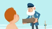 Otto muss den alten Fischer ablenken. Otto muss den alten Fischer ablenken.