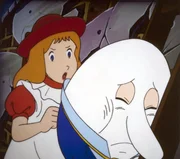 Alice ist verärgert über Humpty Dumpty. Sie ist der Meinung, dass er nicht so viel Selbstmitleid haben sollte. Alice ist verärgert über Humpty Dumpty. Sie ist der Meinung, dass er nicht so viel Selbstmitleid haben sollte.