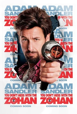 LEG DICH NICHT MIT ZOHAN AN - Plakatmotiv - mit Adam Sandler
