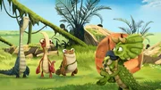 Trey beauftragt Tiny damit, einen Triceratops-Trainingskurs f&uuml;r ihre kleine Schwester Tory zu erstellen.
