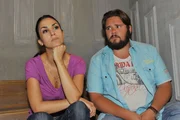 Ayla (Sila Sahin) und Max (Thomas Drechsel) &uuml;berlegen, wie sie Philip helfen k&ouml;nnen.