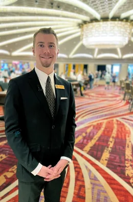 Harrison Nord studiert Casino-Management an der Uni von Las Vegas und jobbt nebenbei im legend&auml;ren Hotel "Caesars Palace".