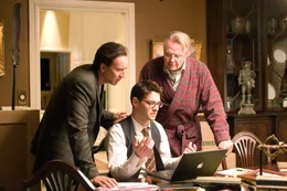 V.l.: Benjamin Franklin Gates (Nicolas Cage), Riley Poole (Justin Bartha), Patrick Gates (Jon Voight)